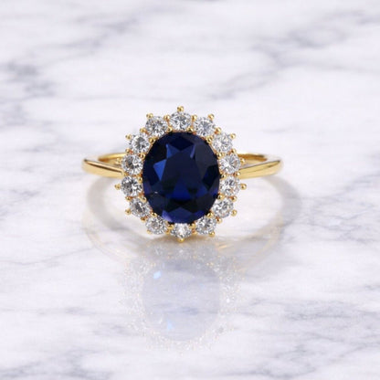 "heritage" Deep Blue Gemstone Ring