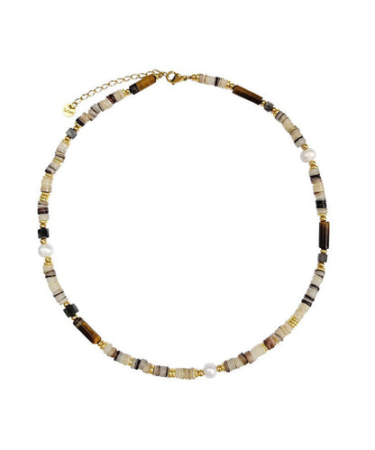 Original Design Pearl Natural Stone Bead Necklace