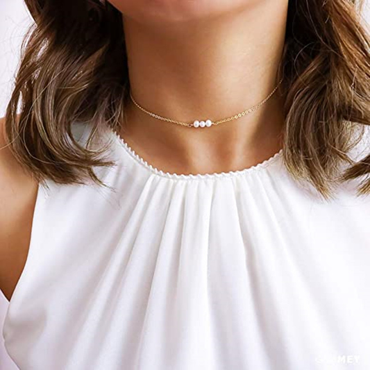 Simplicity Pearl Necklaces