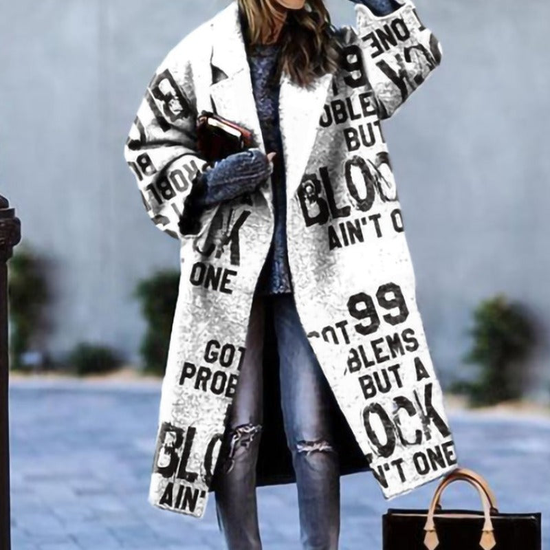 LM | Elegant warm wool coat