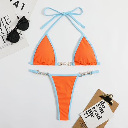 Aisling® | Brazilian Bikini Bottom and Triangle Top, Sunset Edition