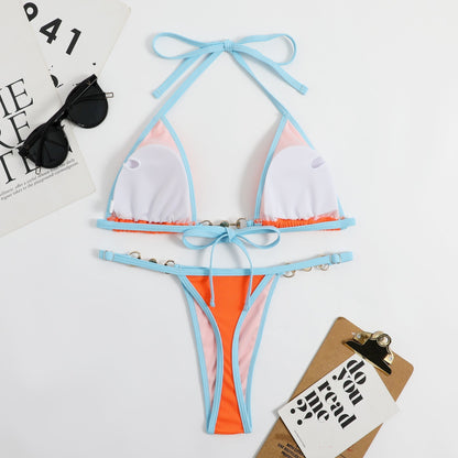 Bronwyn® | Brazilian Bikini Bottom and Triangle Top, Pink Edition