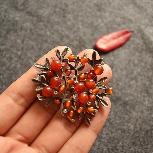 Pattern Tree Alloy Long Necklace