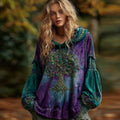 Women's Viking Celtic Knot Tree Of Life Comfort Warm Hoodie artswardrobe