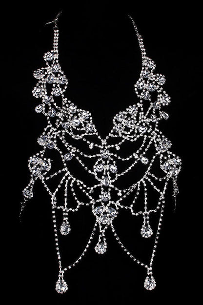 Rhinestone Multi-layer Necklace