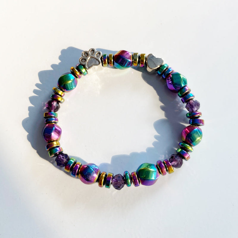 Paw Charm Magnetic Bracelet