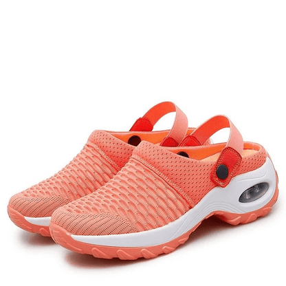 EP Femmes Air Cushion Platform Mesh Mules Sneaker Sandals