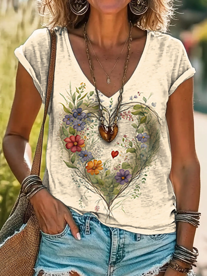 Gracefully Designed T-Shirt