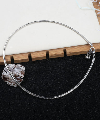 Loose Silk Stainless Steel Choker
