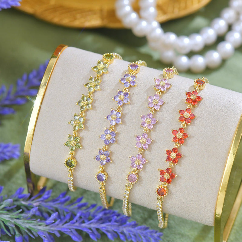 Elaria Bracelet in Purple