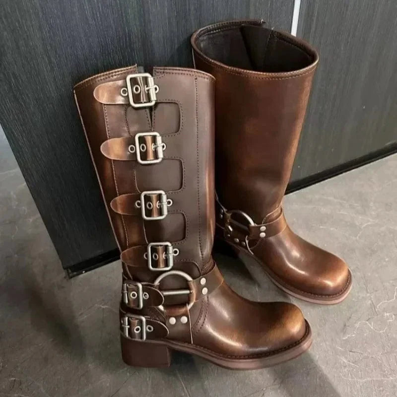 LM | Vintage leather boots