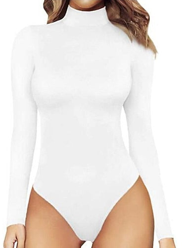 Rash Guard Swimsuit Colored Spandex Quick Dry Lightweight Breathable Long Sleeve Bodysuit Bathing Suit Surfing Beach Water Sports Summer