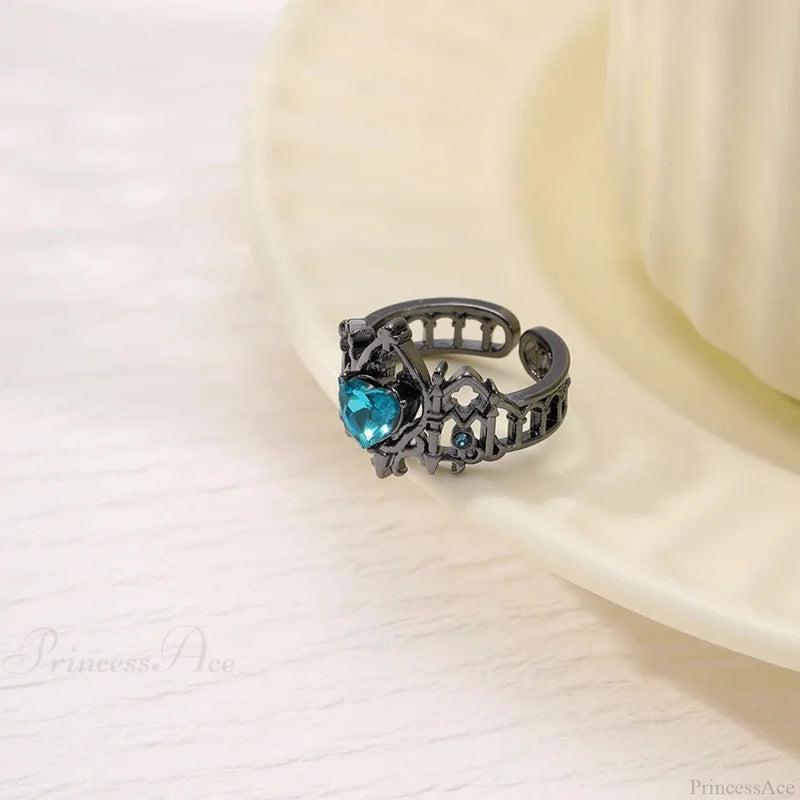 Dark Unpredictable Jewel Ring