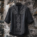 Men's Celtic Knot Button-down Shirt artswardrobe