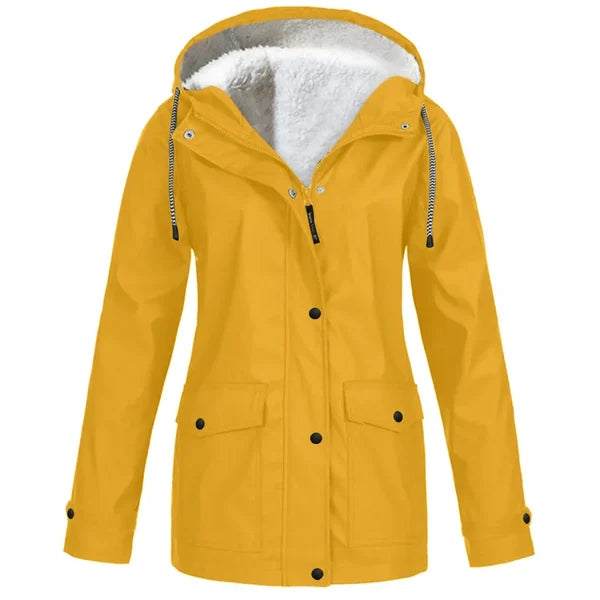 LM | Raincoat with pocket for women