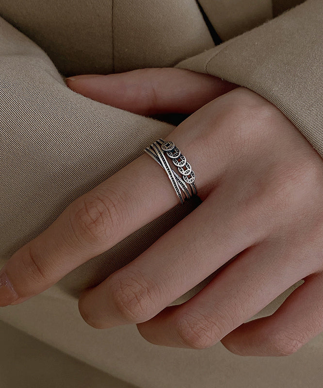 Sterling Silver Copper Coin Rings