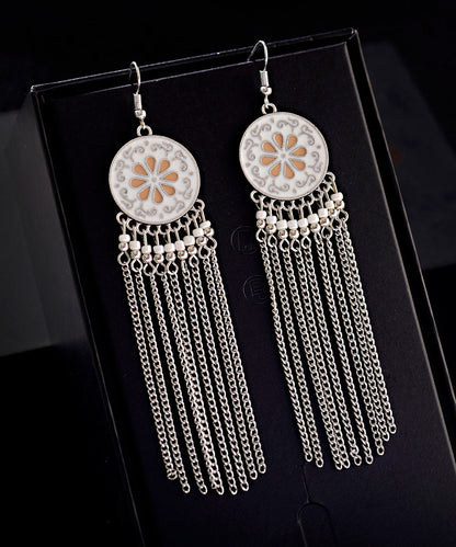 Mulberry Overgild Tassel Drop Earrings