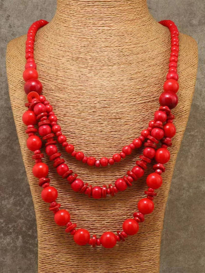 Beaded Long Necklace