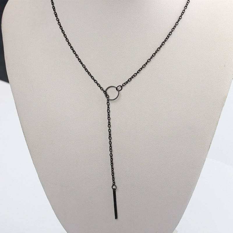 Street Geometric Patchwork Necklaces