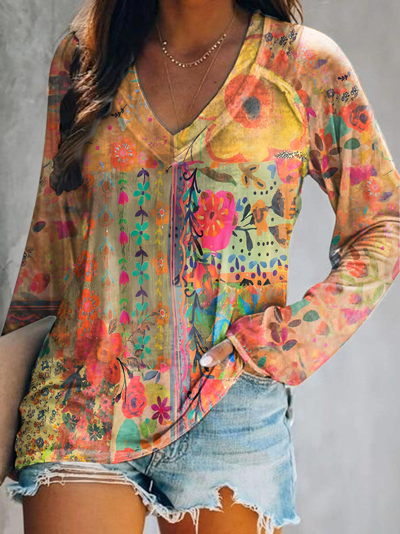 Timeless Vintage Style Top