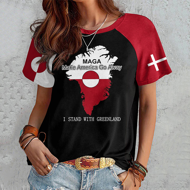 Greenland Women's Printed T-shirt elevenforest