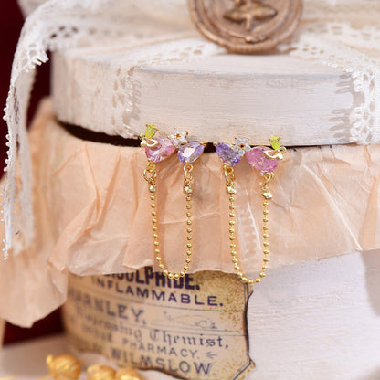 Brooklyn Flower Butterfly Earrings