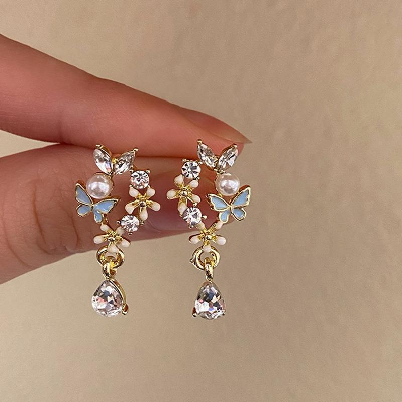 Melissa Flower Butterfly Earrings
