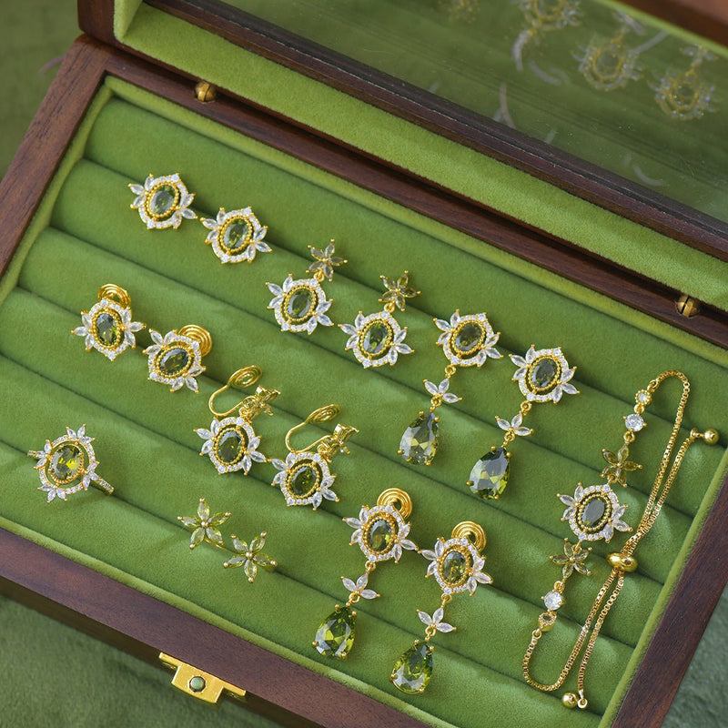 Garden of Eden Drop Earrings