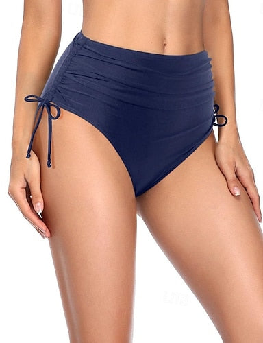 Swimwear Bikini Bottom Swimsuit Vacation Sleeveless Bathing Suits