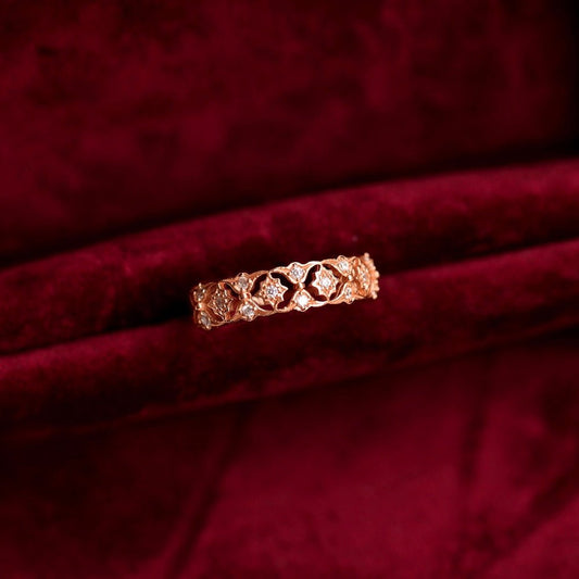 Gilded Filigree Ring