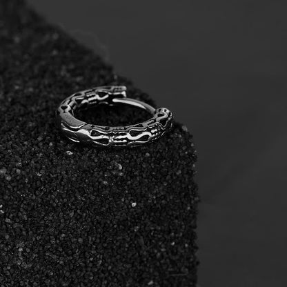 Handmade Titanium Steel Earrings for Inner Harmony