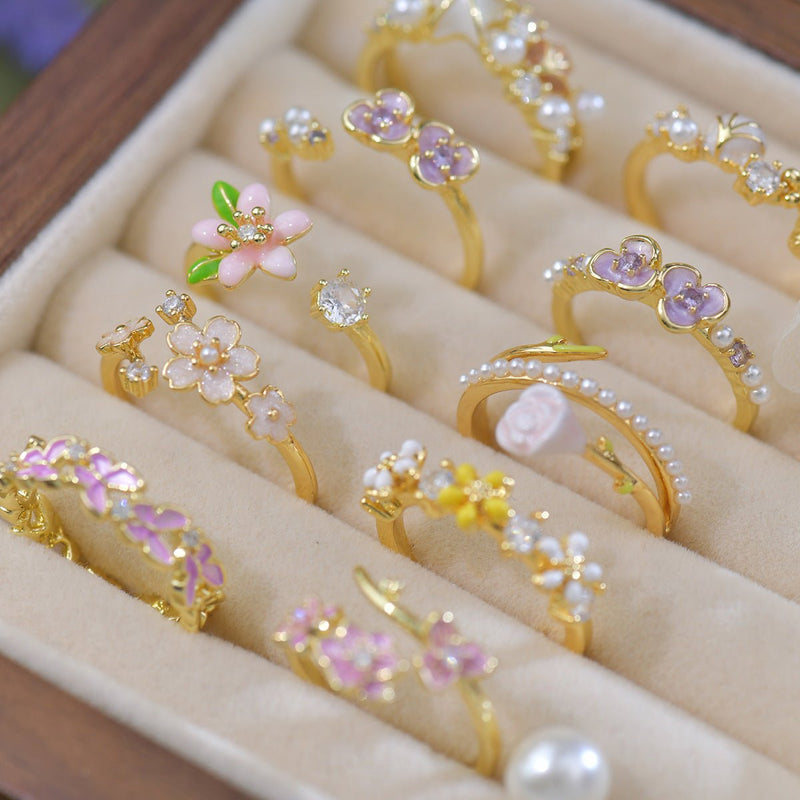 Haru Cherry Blossom Ring