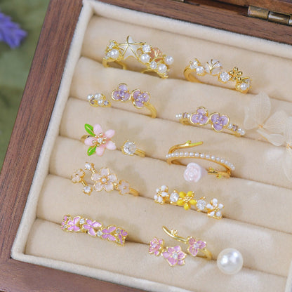 Haru Cherry Blossom Ring