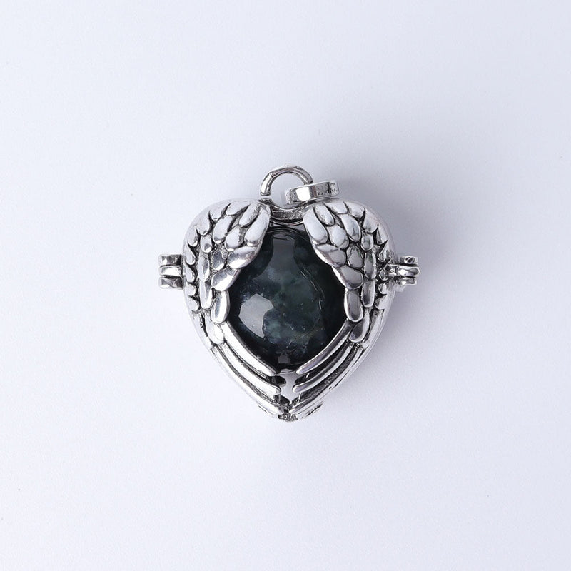Heart Shape Crystal Pendant | Spiritual Healing Necklace