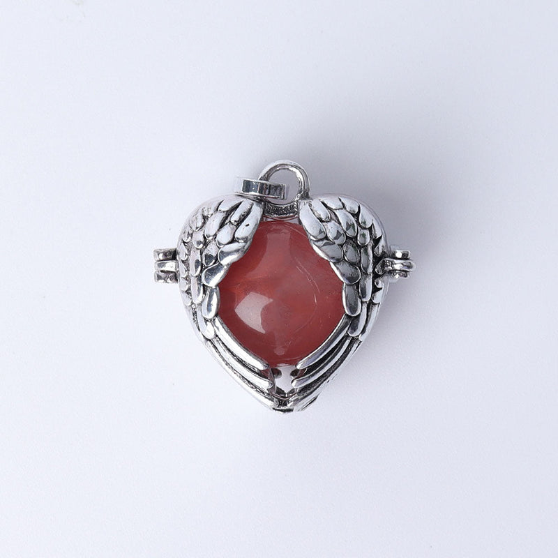 Heart Shape Crystal Pendant | Spiritual Healing Necklace