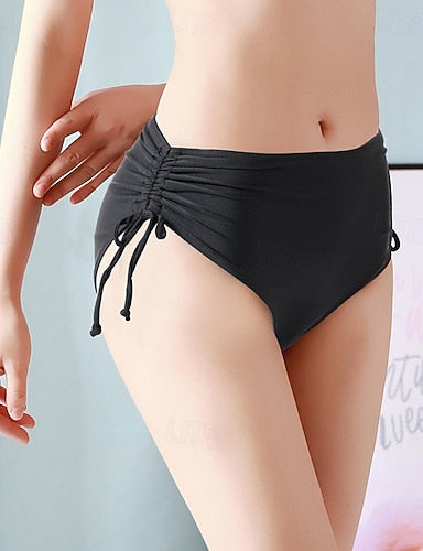 Swimwear Stretchy Boxer Shorts Cheeky Swimsuit Vacation Beach Wear Color Sleeveless Bathing Suits
