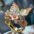 Romantic Gold Ring for Special Moments