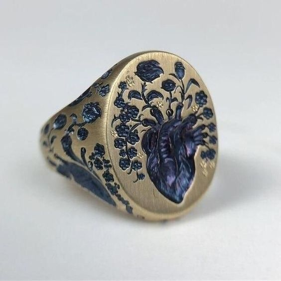 Vintage Handmade Gold Ring