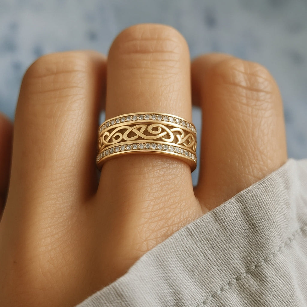 Beautiful Gold Ring with Unique Style
