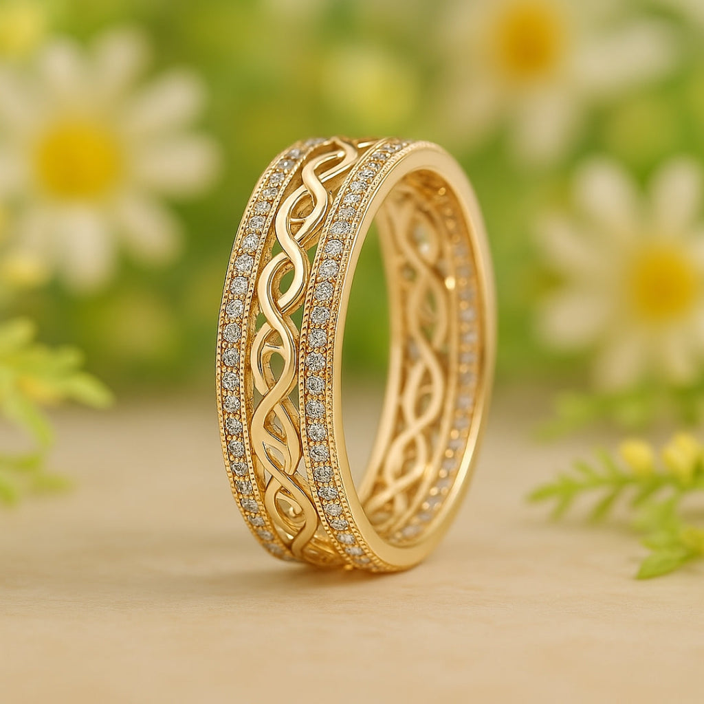 Beautiful Gold Ring with Unique Style