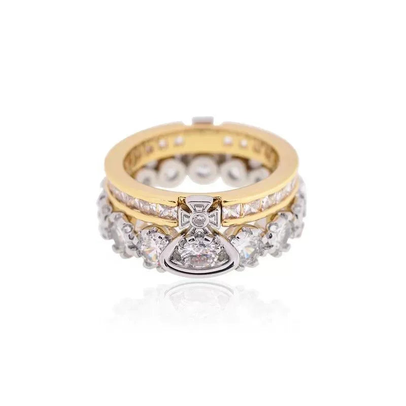 Emilee Celestial Saturn Ring