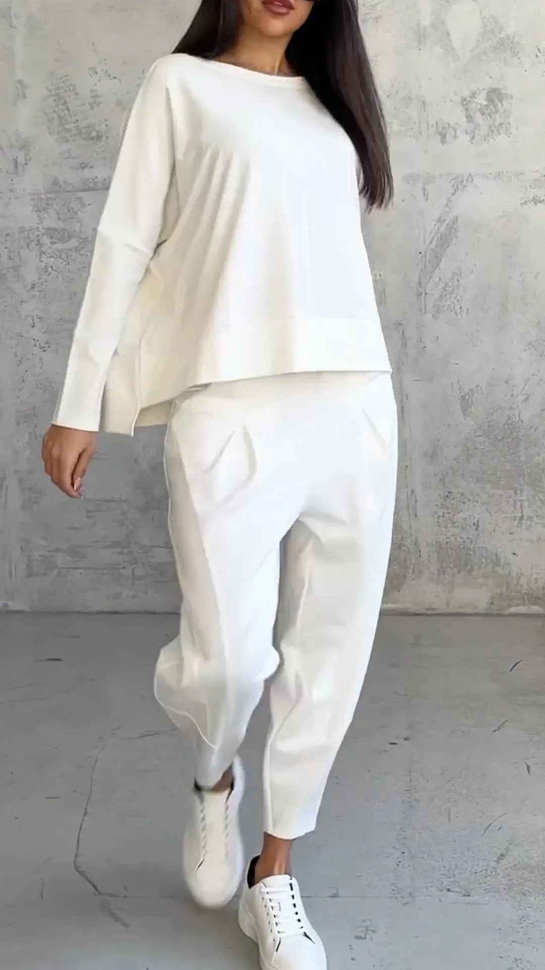 LM | Two-piece set in a casual relaxed fit style