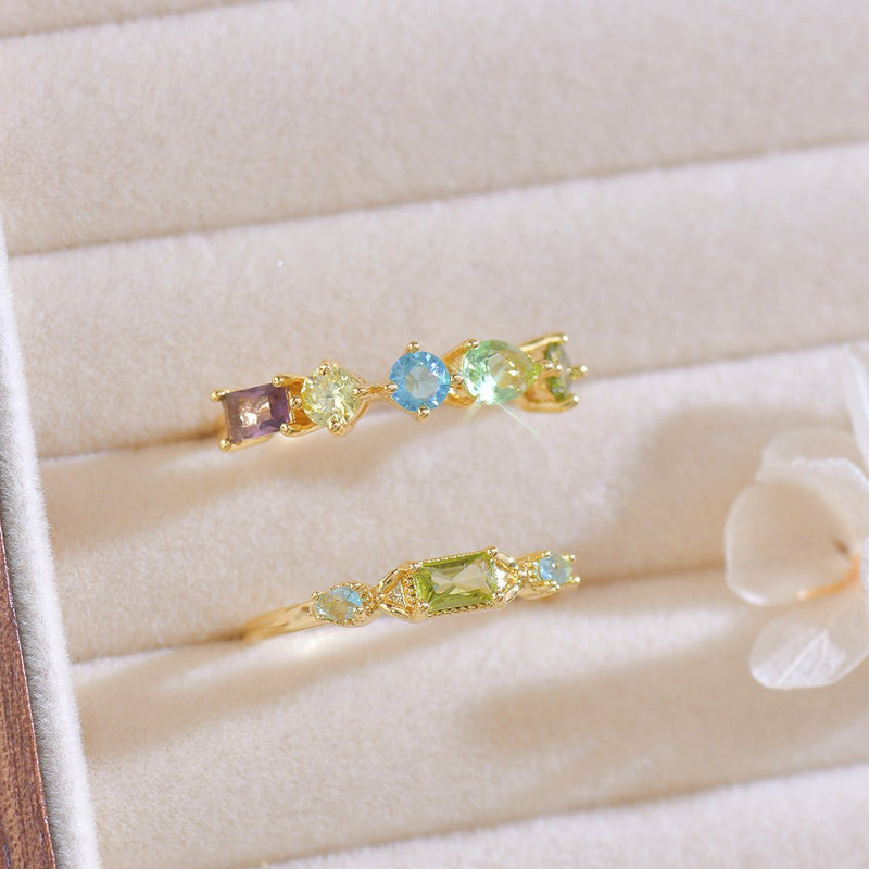 Klara Multi Gemstone Ring