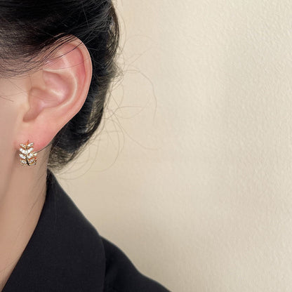 Leaves Earrings - Cadence
