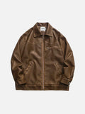LM | Deep Washed Leather Jacket