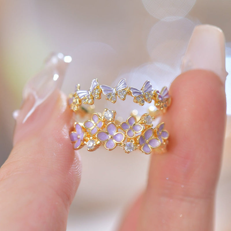 Lilac Blossom Ring