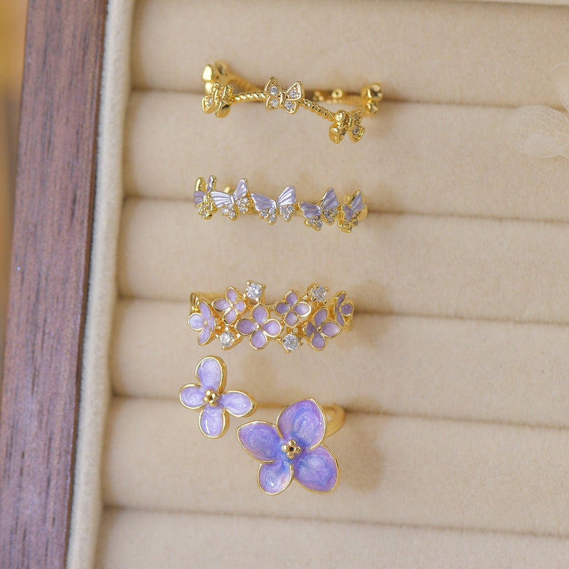 Lilac Blossom Ring