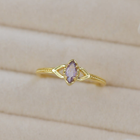 Lilac Whisper Ring