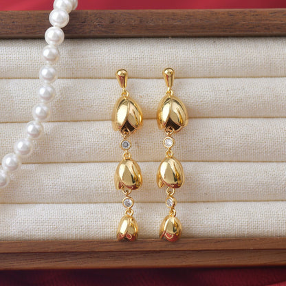 Lily of the Valley Drop Earrings