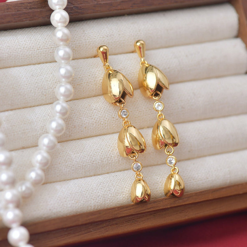 Lily of the Valley Drop Earrings